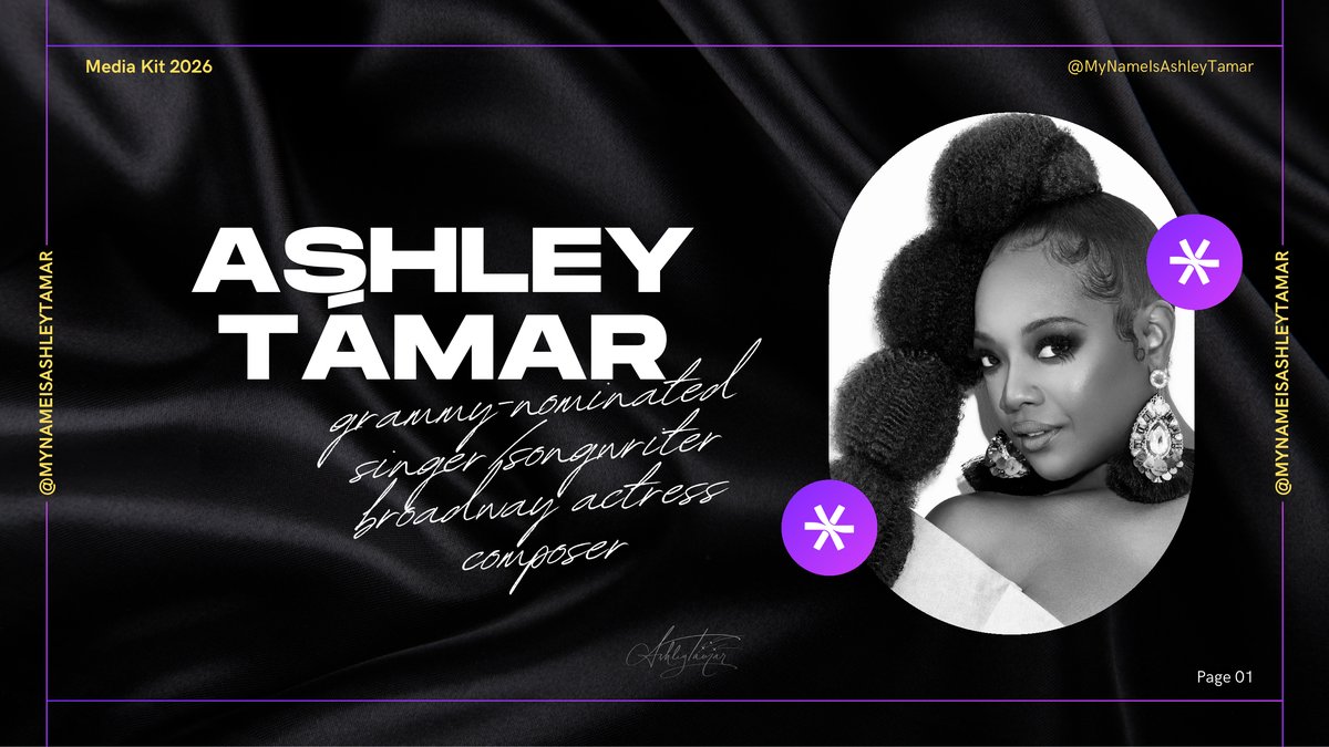 Ashley Támar Media Kit (September 2026) cover