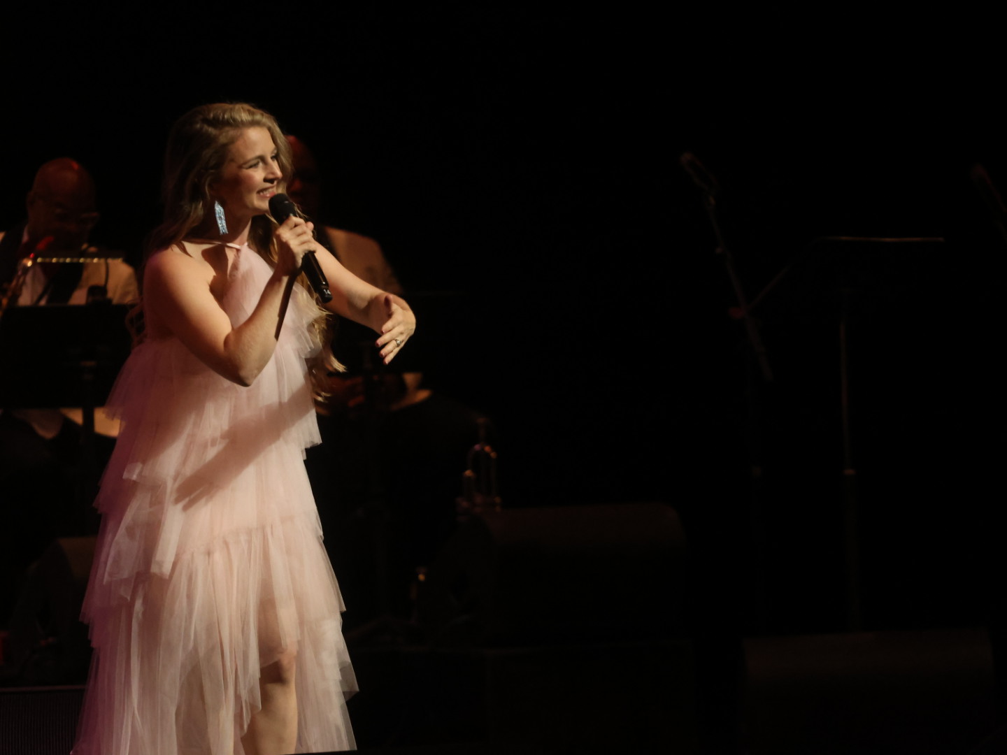 Jennafer Newberry performing at Broadway on the Hill